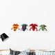 Frogs Wall Decal Sticker Set