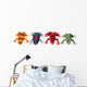 Frogs Wall Decal Sticker Set