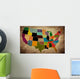 Multicolor Grunge Usa Map