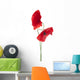Red Poppy Wall Decal