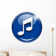 Button music Wall Decal