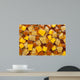 Amber Glass Mosaic Tiles Wall Mural