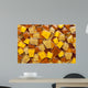Amber Glass Mosaic Tiles Wall Mural