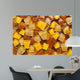 Amber Glass Mosaic Tiles Wall Mural