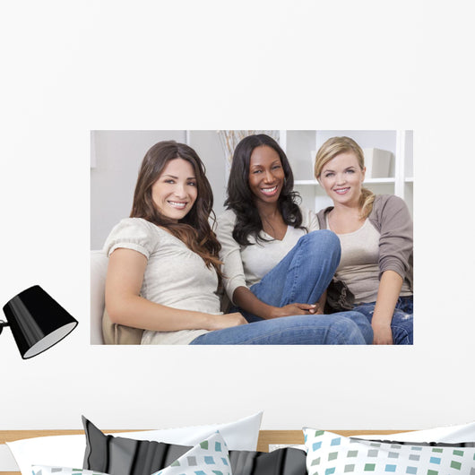 Interracial Group Three Beautiful