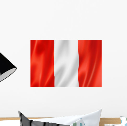 peruvian flag Wall Mural