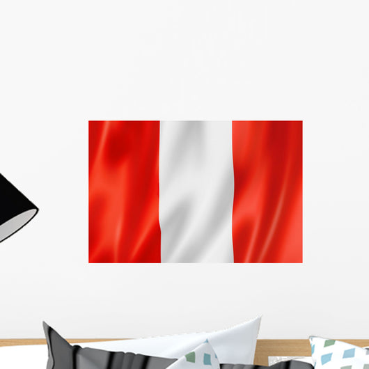 peruvian flag Wall Mural