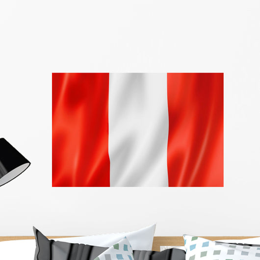 peruvian flag Wall Mural