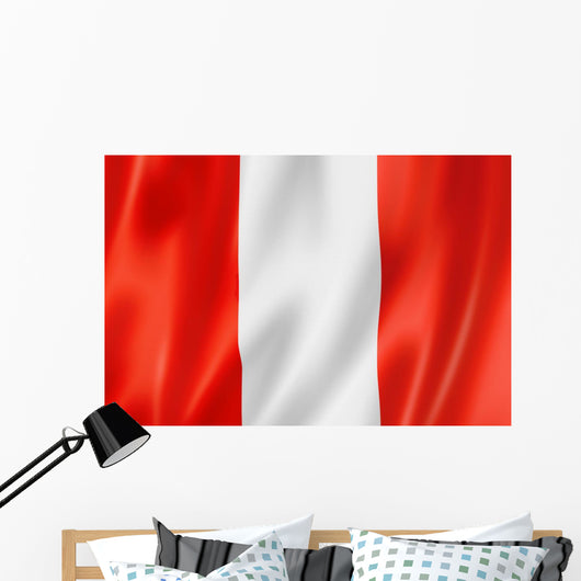 peruvian flag Wall Mural