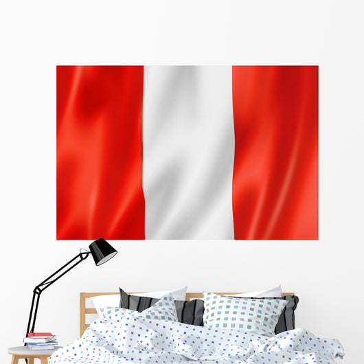 peruvian flag Wall Mural