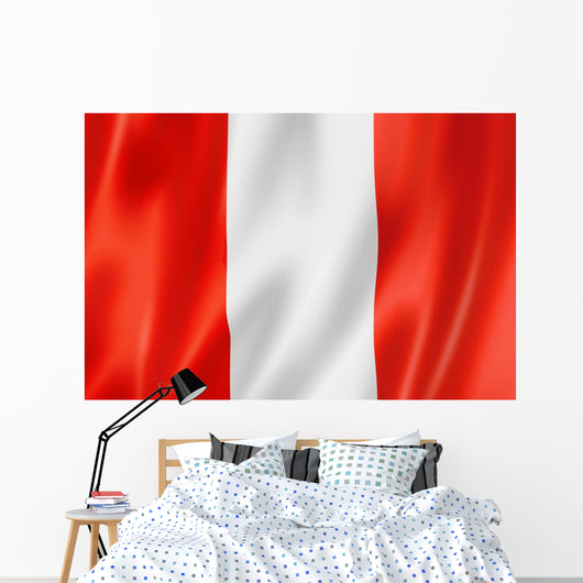 peruvian flag Wall Mural