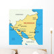 Republic Nicaragua Vector Map