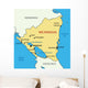 Republic Nicaragua Vector Map