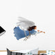 Angel on white Wall Decal
