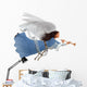 Angel on white Wall Decal