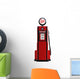 1950s Gas Pump Wall Decal