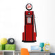 1950s Gas Pump Wall Decal