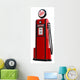 1950s Gas Pump Wall Mural