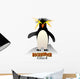 Rockhopper Penguin Illustration Wall Decal