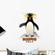 Rockhopper Penguin Illustration Wall Decal