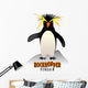 Rockhopper Penguin Illustration Wall Decal
