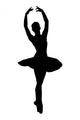 Silhouette Ballerina Dancer