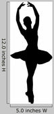 Silhouette Ballerina Dancer