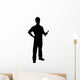 Silhouette Confident and Smiling