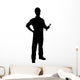 Silhouette Confident and Smiling