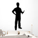 Silhouette Confident and Smiling