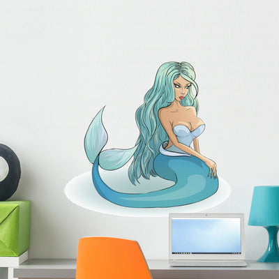 Wall Mural shown on a wall