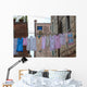 Clothes Hanging Wall Mural