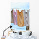 Clothes Hanging Wall Mural
