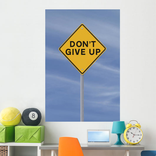 Don't Give up Wall Mural