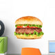 Hamburger Without Cheese Wall Decal