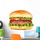 Hamburger Without Cheese Wall Decal