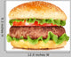 Hamburger Without Cheese Wall Decal