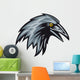 Black raven Wall Decal