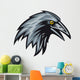 Black raven Wall Decal