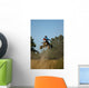 Teenager on a Yellow Quad Bike Jumping Wall Mural