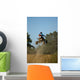 Teenager on a Yellow Quad Bike Jumping Wall Mural