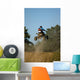 Teenager on a Yellow Quad Bike Jumping Wall Mural