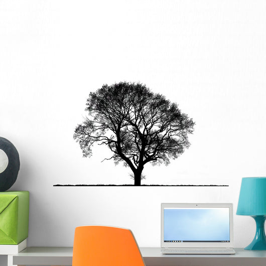 Tree Silhouette Wall Mural