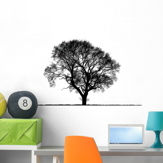 Tree Silhouette Wall Mural
