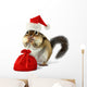 Chipmunk Red Santa Claus