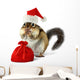 Chipmunk Red Santa Claus