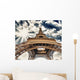 Upward Fisheye Eiffel Tower Wall Mural