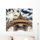 Upward Fisheye Eiffel Tower Wall Mural