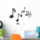 Musical Notes Wall Decal