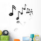 Musical Notes Wall Decal